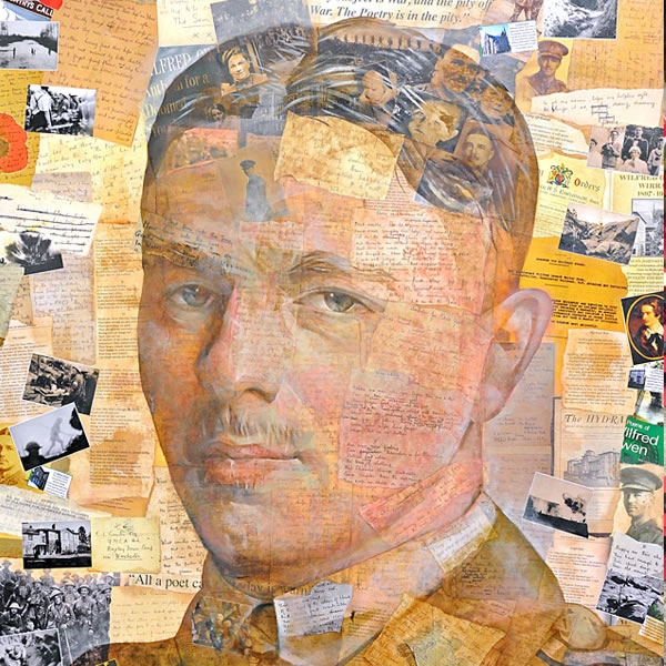 New portrait of Owen unveiled at the Wilfred Owen Story